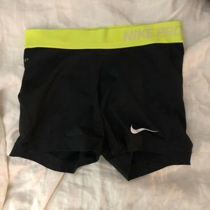 Nike Pro Athletic Shorts
